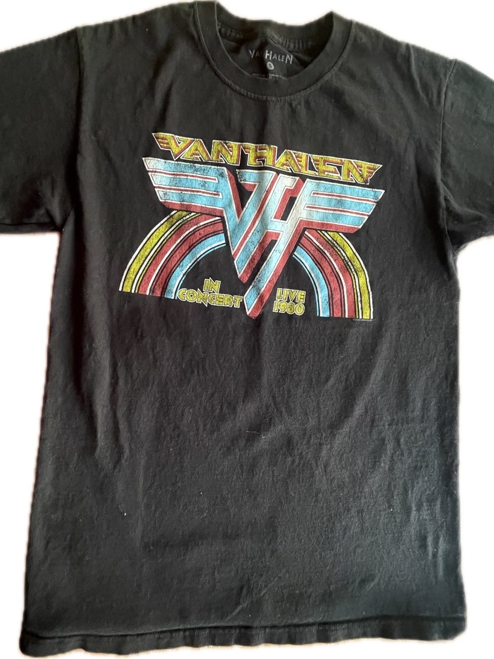 Van Halen Black Short-Sleeve Graphic Tee